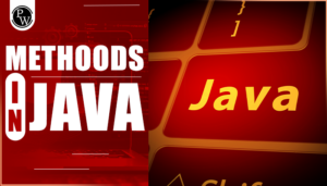 Methods in Java With Types Syntax Example - PW Skills